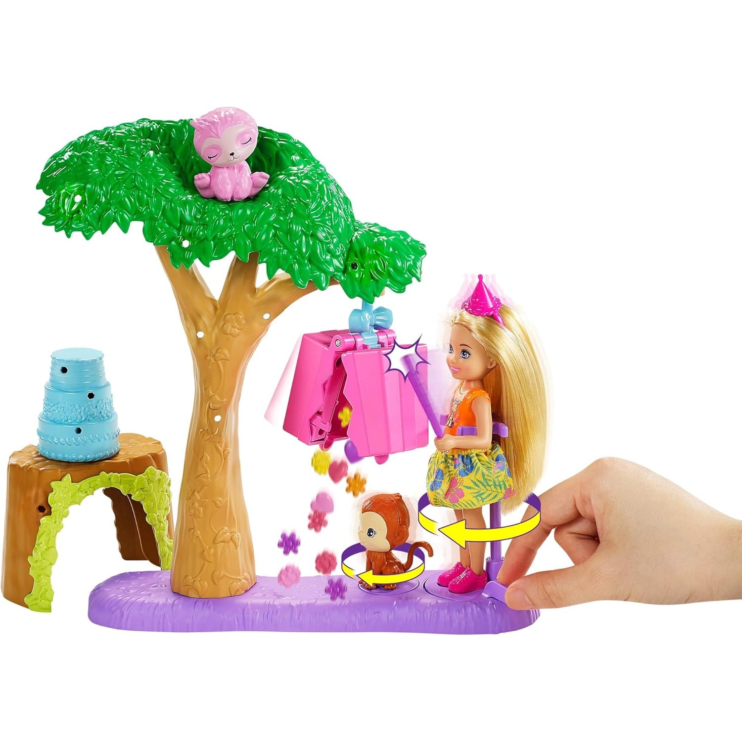 Mattel Toy Barbie - オリジナルマテルバービーチェルシーザ・ロスト・バースデーピニャータパーティーファンサプライズプレイセット人形女の子用クリスマス誕生日ギフト