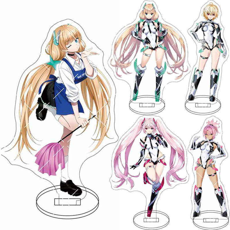 Figma Stand Set - 16CMアニメ「楽園追放者」 ‌ フィギュア アンジェラ・バルザック クリスティーン・ギラム ベロニカ・クリコヴァ