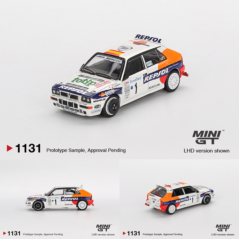 Die Cast Car 1 64 - MINIGT 1131 1:64 ランチア デルタ HF