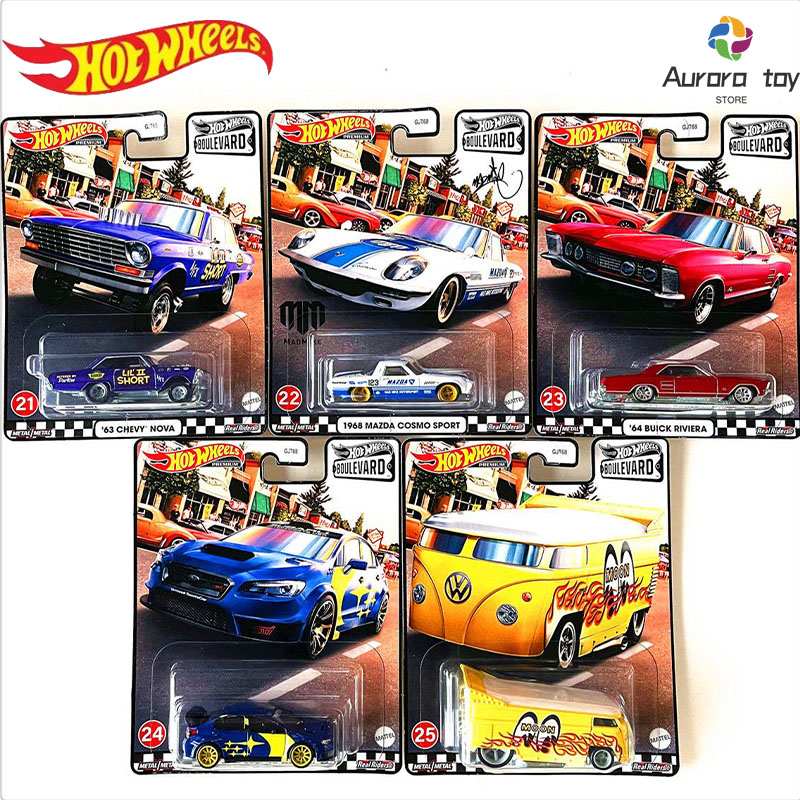 ホットウィール車モデル大通り 5 シリーズマツダスバル日産  - Mattel Toy Hot Wheels のレビューと価格