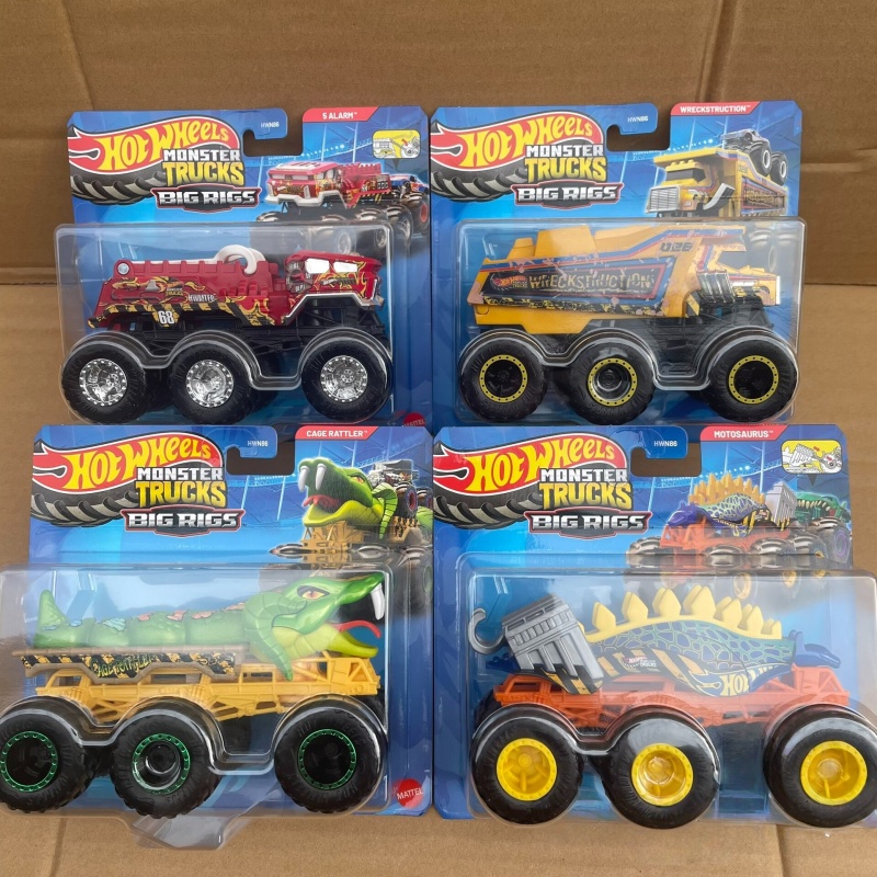オリジナルホットウィール 6輪車 モンスタートラック ビッグ - Hot Wheels Car Monster Trucks のレビューと価格
