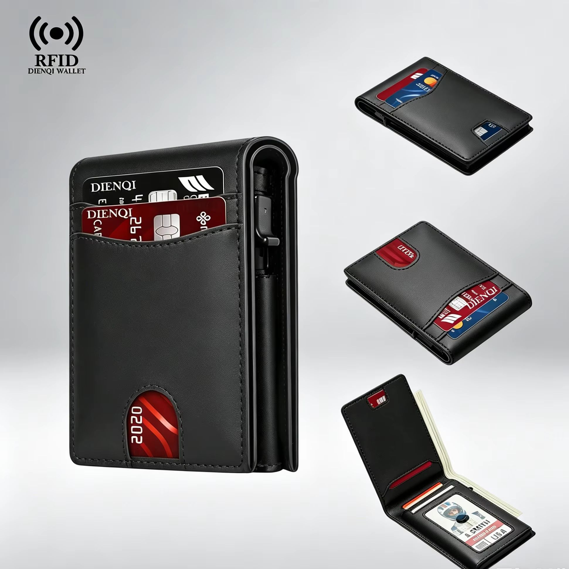 高級ブランド ビジネス クレジットカードホルダー ポケット  - Card Top Loader のレビューと価格
