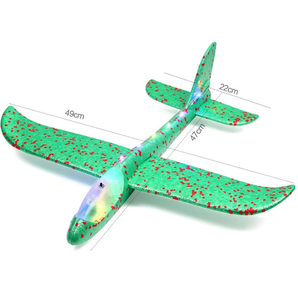 大型フォームグライダー飛行機 Eppフォーム素材 超軽量慣性 - Model Airplane Plastic のレビューと価格