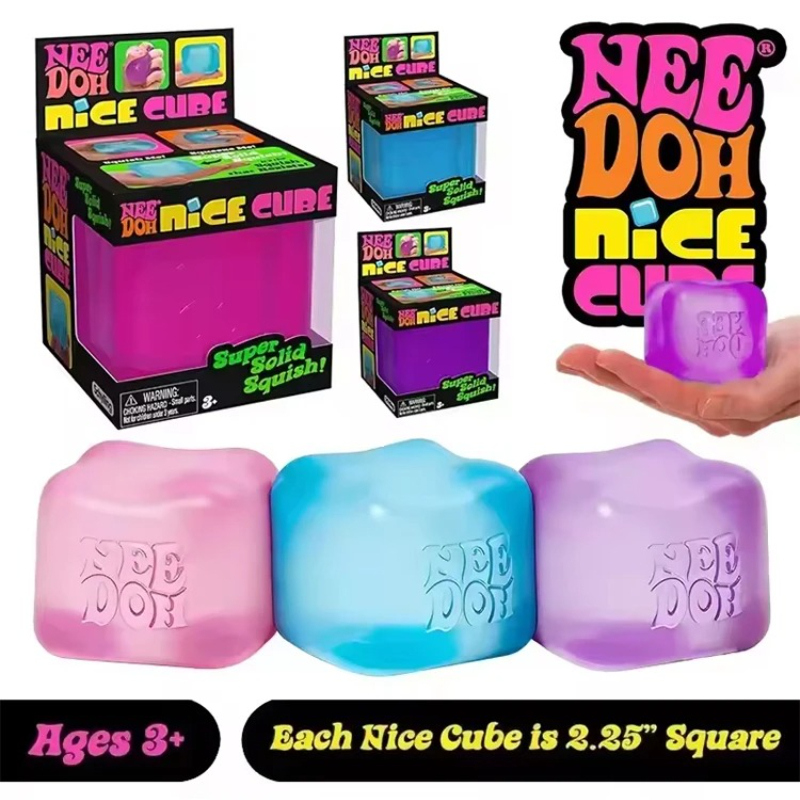 在庫あり スクイーズニーシリンディング ナイスキューブ感覚玩 - Fidget Cube Original のレビューと価格