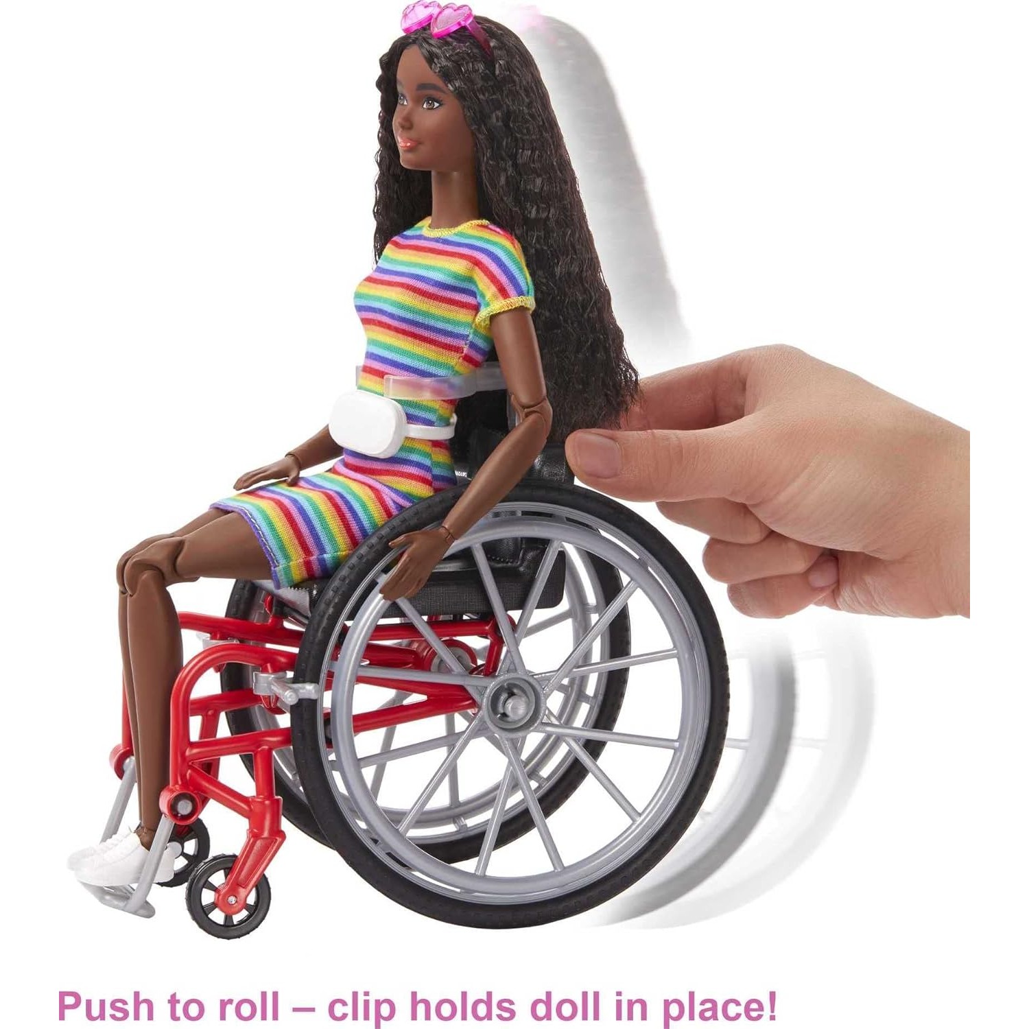 オリジナルマテルバービーファッショニスタ人形車椅子スロープ圧 - Mattel Toy Barbie のレビューと価格
