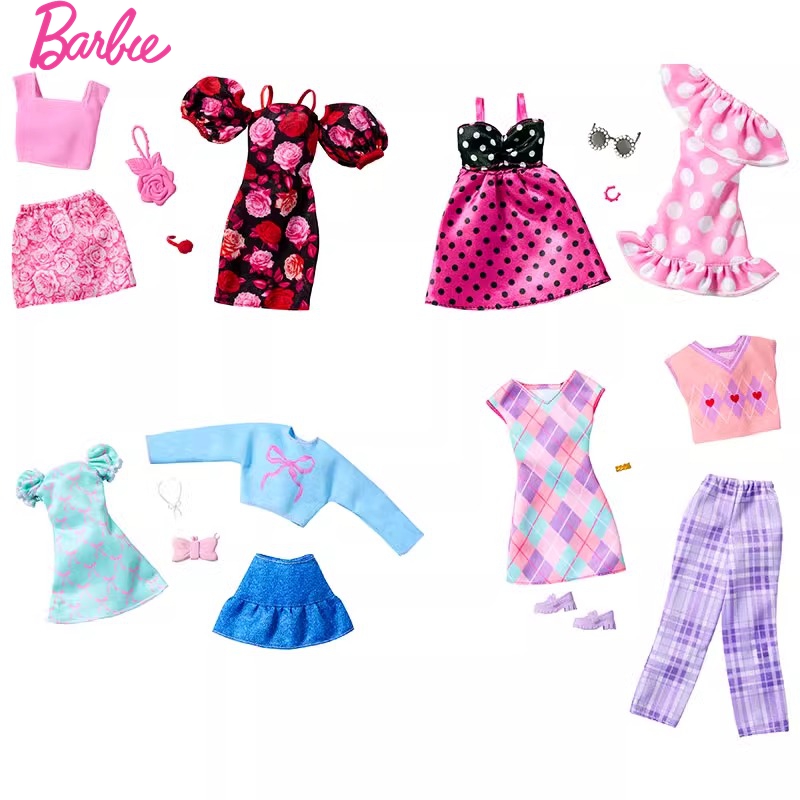オリジナルファッションマテルバービー人形の服衣類アクセサリー - Mattel Toy Barbie のレビューと価格