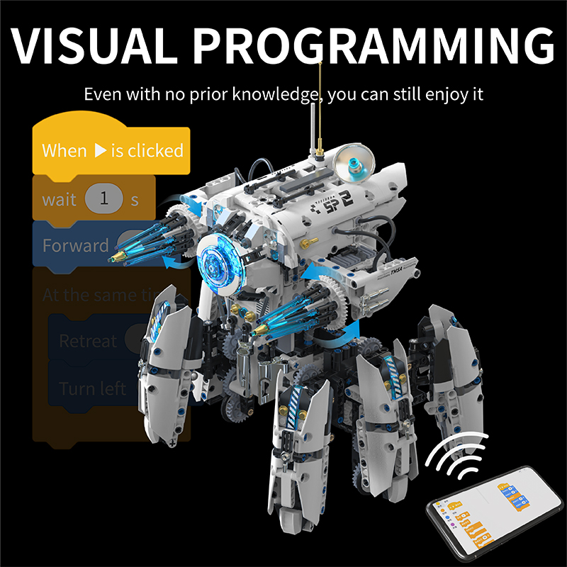 テクニカルプログラミングヘキサポッドロボットサイエンスフィク - Lego Set City のレビューと価格
