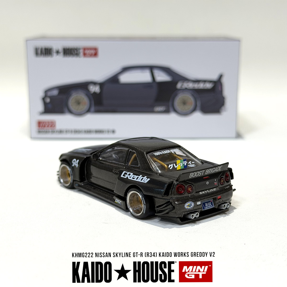 ミニGT x カイドウハウス 1:64 日産 スカイライン  - Die Cast Car 1 64 のレビューと価格
