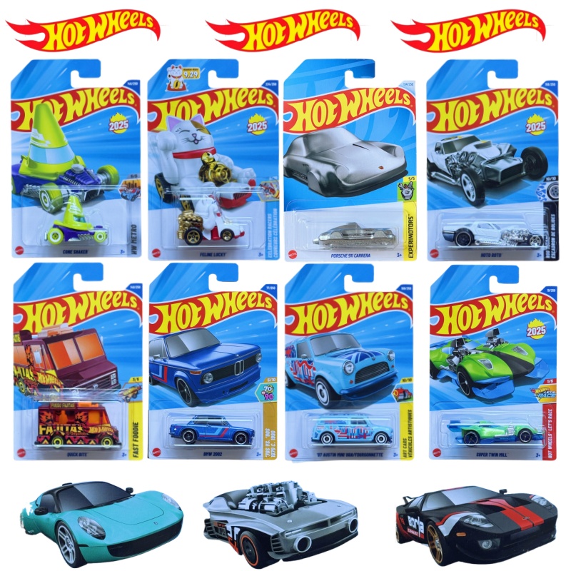 新しいホットウィール2025 Nケース、ポルシェ、BMW、フ - Hot Wheels Car Mainline のレビューと価格