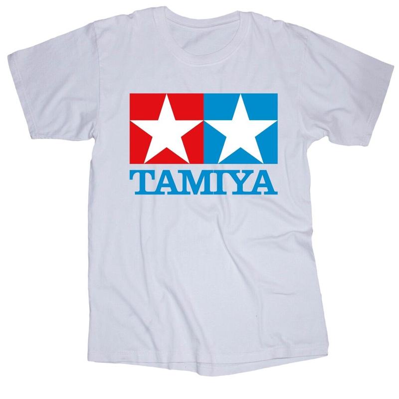 タミヤロゴ白TシャツRCカーモデルペイント - Tamiya Model Rc Car のレビューと価格