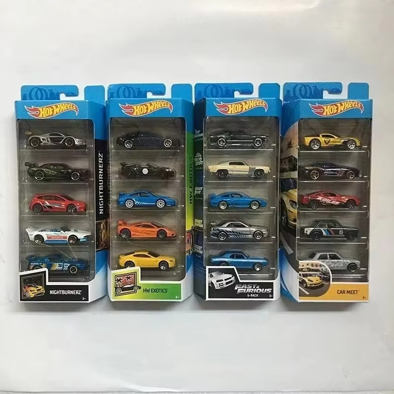 ホットウィール 5台セット 1806 ダイキャスト トラック - Hot Wheels Car Track Sets のレビューと価格