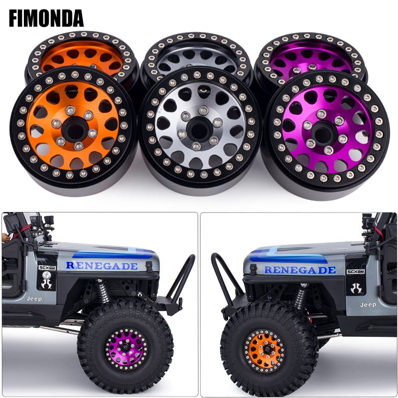1.9インチ アルミニウム ビードロック ホイール 1/10 - Tamiya Model Rc Car のレビューと価格