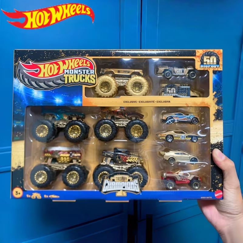ホットウィール モンスタートラック 50周年記念セット -  - Hot Wheels Car Monster Trucks のレビューと価格