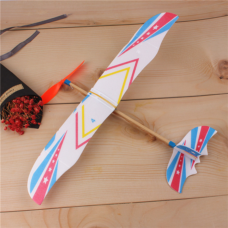 10 個の飛行機モデルゴムバンド動力グライダー飛行機爆撃機飛 - Model Airplane Plastic のレビューと価格
