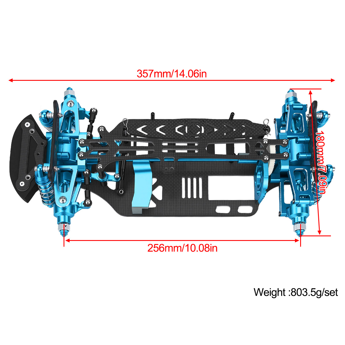 アルミ＆カーボンファイバーフレームシャーシキット、ショックア - Tamiya Model Rc Car のレビューと価格