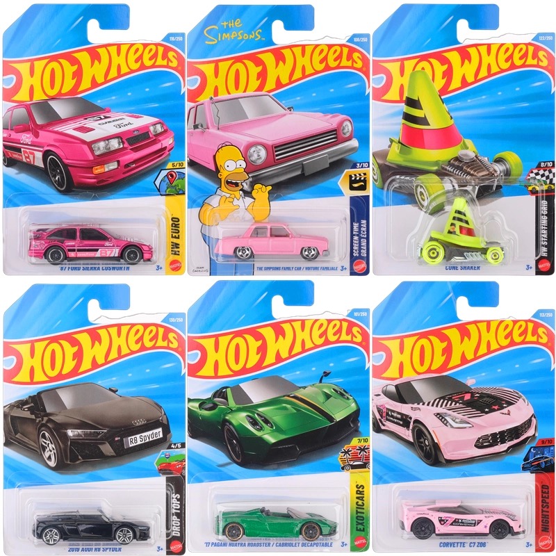 ホットウィール 1/64 メインラインシリーズ E ケース  - Hot Wheels Car Mainline のレビューと価格