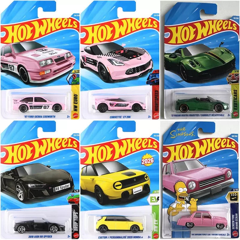 ホットウィール 1/64 メインラインシリーズ E ケース  - Hot Wheels Car Mainline のレビューと価格