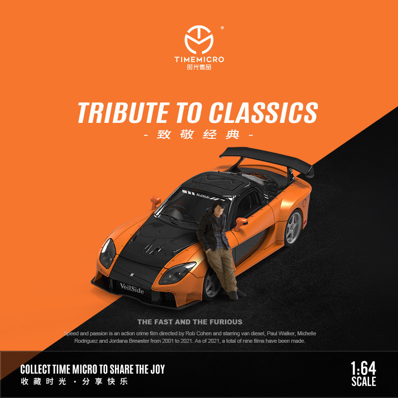 タイムマイクロ-TM 1/64 ワイルド・スピード マツダ  - Die Cast Car 1 64 のレビューと価格