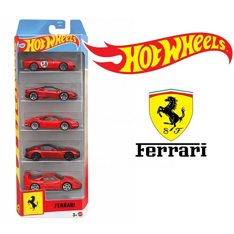 2026年 5個セット ホットウィール フェラーリ SF90 - Hot Wheels Car Track Sets のレビューと価格