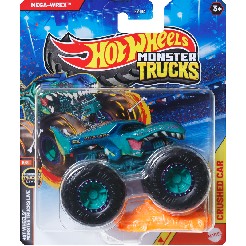 マテル ホットウィール 1/64 モンスター トラック シリ - Hot Wheels Car Monster Trucks のレビューと価格